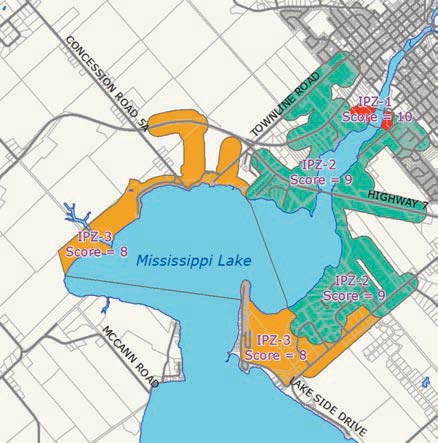 The Carleton Place Wellhead Protection Area almonte wellhead protection map